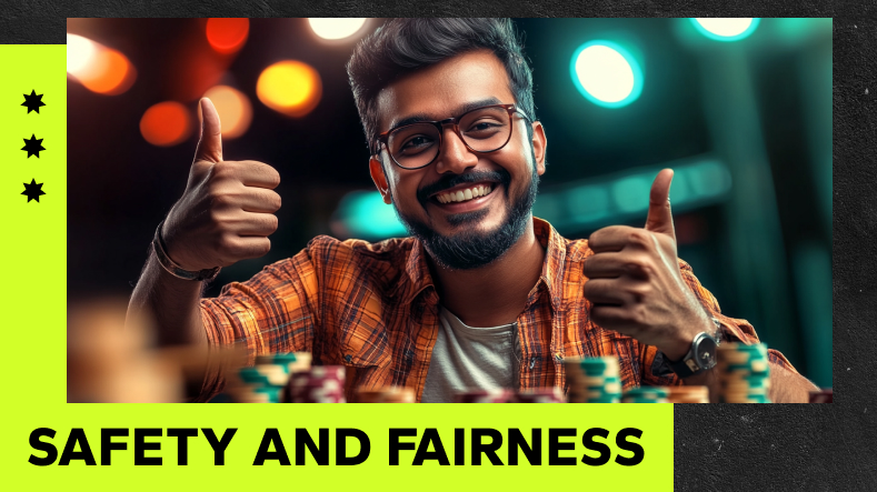 Safety and Fairness with Bitcoin Poker